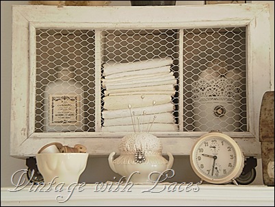 Vintage Vignette - Studio Tour 2012 - Vintage with Laces