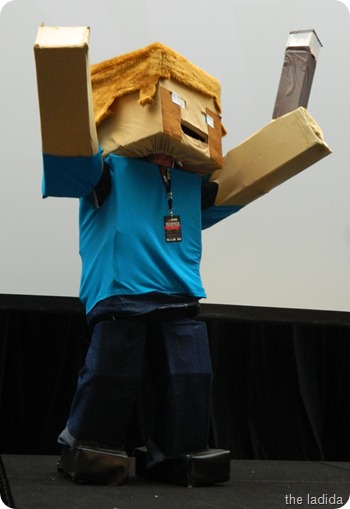 EB Expo Just 'Cos Cosplay Competition - Steve from Minecraft (3) EB Expo Just 'Cos Cosplay Competition - Steve from Minecraft (3)