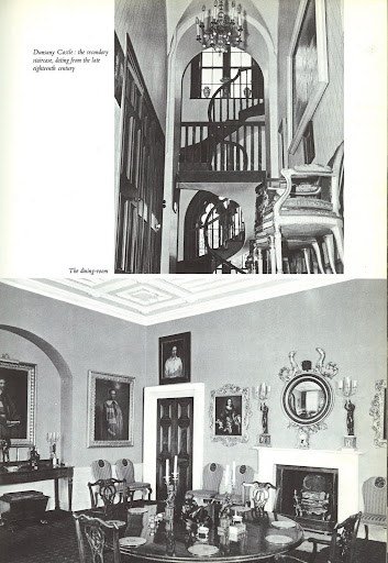 At Dunsany Castle, these images of the staircase and dining room show a successful collaboration of gothic styles throughout different eras. At Dunsany Castle, these images of the staircase and dining room show a successful collaboration of gothic styles throughout different eras.