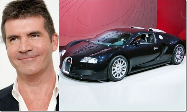 Simon Cowell and the Bugatti Veyron