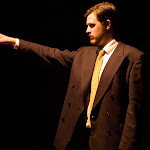 Never Swim Alone, by Daniel MacIvor. Directed by Margot Bordelon (part of Boys & Girls). May 16 - June 15, 2008. (l to r) Brian Stojak. Photo Credit: Brian McConkey.