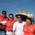 Feeling seaman? Alvin, Franco, Hubby & rex gamely posing at Sta. Ana Wharf