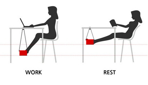 Fuut rest work position