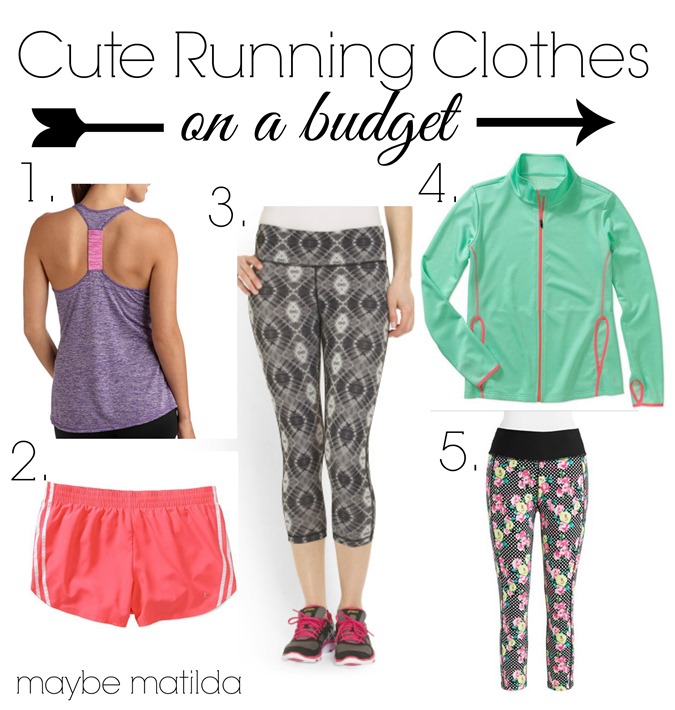 cute affordable activewear that won't cost an arm and a leg!