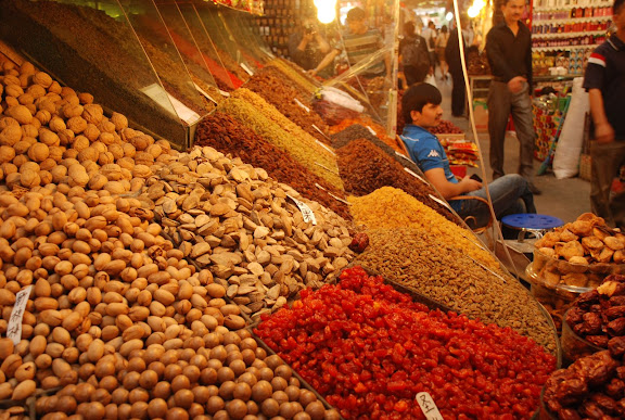 Urumqi - Grand Bazar, Zoom Fruit Secs