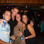 At the other bar, met some americans who hung out with us. It was one girl, Kari's birthday.