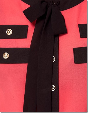 Lipsy Tie Front Blouse1 Lipsy Tie Front Blouse1