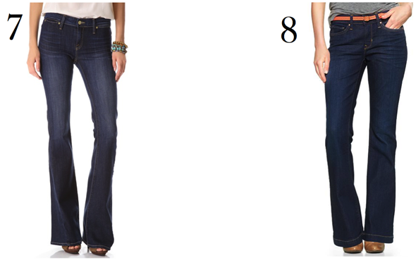 Flare Jeans via La Dolce Vita 