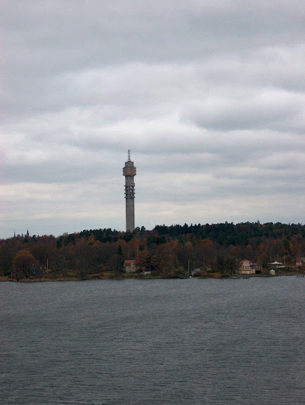Kaknäs tower from the sea