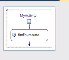 After dragging on enumerateResourcesActivity to design surface