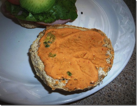 6. Pan la tapa con Salsa Mayonesa chipotle