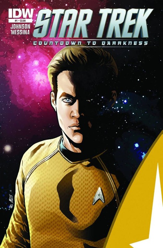 Star Trek Countdown to Darkness előzmény képregény borító