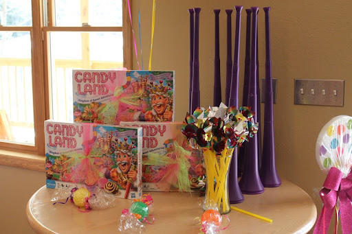 Young party guests took home the Candy Land game plus favors from Oriental 