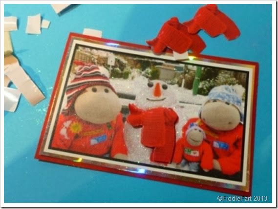 Monkey Christmas Card Monkey Christmas Card