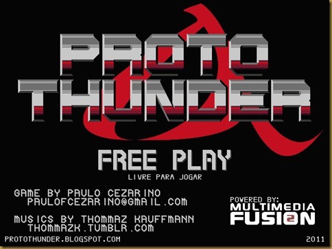 ProtoThunder Alphaタイトル ProtoThunder Alphaタイトル
