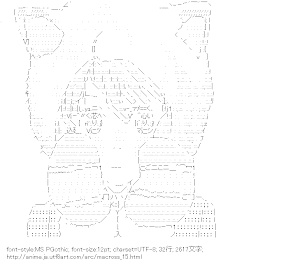 [AA]ランカ・リー きぐるみ （マクロス）