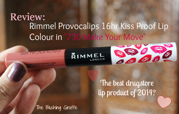 Review and swatch Rimmel Provocalips - 730 Make Your Move