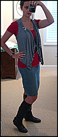 Jessi with boots Jessi with boots