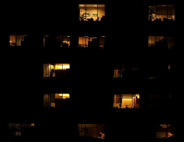 noche en la ciudad
