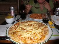 Pizza!  And Freedom Fries?!
