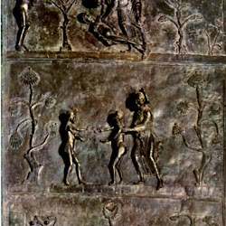 04 - Puertas de bronce de San Miguel de Hildesheim (detalle)