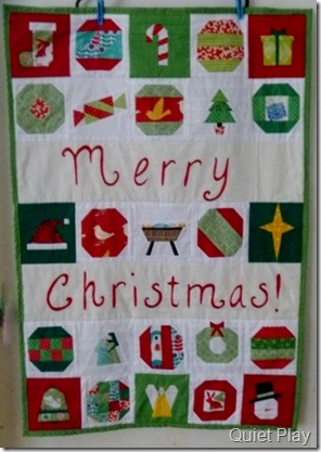 Christmas wallhanging