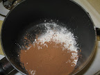 For classic chocolate pudding, add 1/4 cup of unsweetened cocoa powder to the granulated sugar, cornstarch and salt in the saucepan.