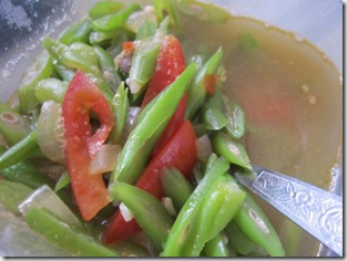 sauteed baguio beans, 240baon