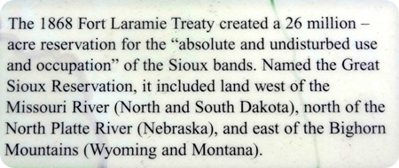 Fort Laramie Treaty info