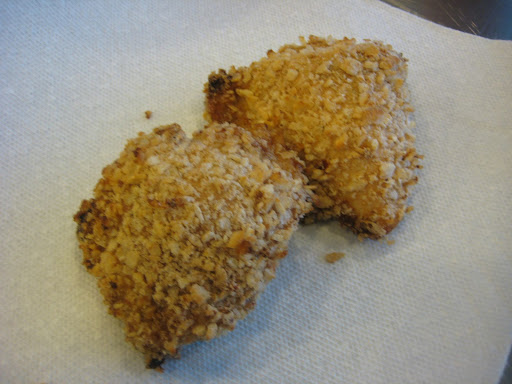 Our lighter fried chicken is not fried at all, but it's still crunchy and delicious.