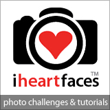 I Heart Faces button
