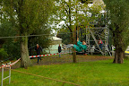 De kabelbaan op de open dag van Scouting @ Plaswijckpark De kabelbaan op de open dag van Scouting @ Plaswijckpark