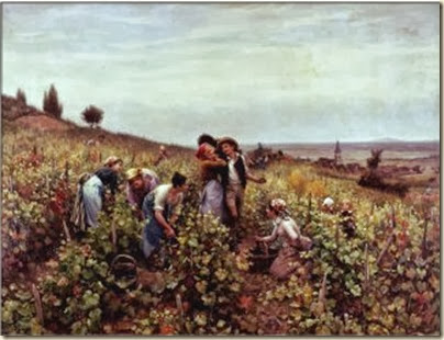 Daniel Ridgeway Knight, Les vendanges Daniel Ridgeway Knight, Les vendanges