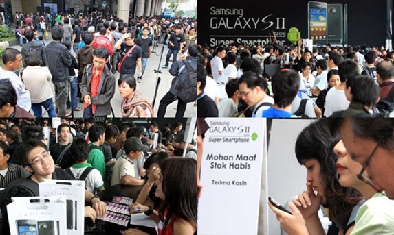 Peluncuran Samsung Galaxy S II Peluncuran Samsung Galaxy S II