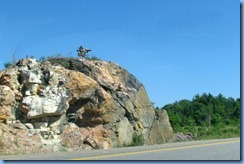 7670 Ontario Hwy 400 North - inukshuk