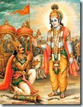 [Lord Krishna with Arjuna]