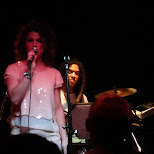 bronwyn singing and performing on stage in Hamilton, Ontario, Canada