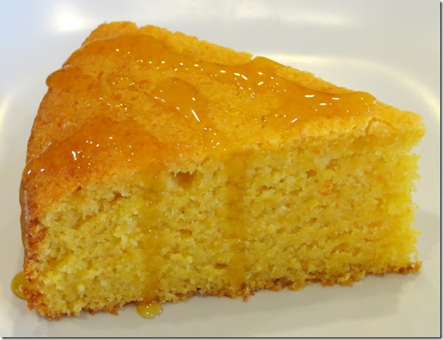 Gluten Free Orange Cornmeal Olive Oil Cake--Aug. SRC