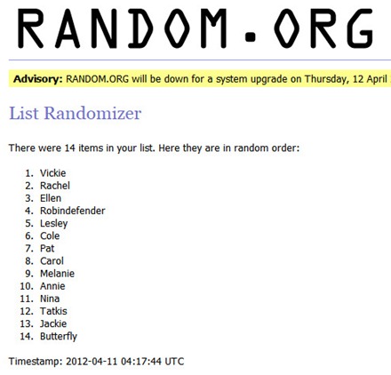 RANDOM.ORG - List Randomizer 2012-04-10 21-19-00