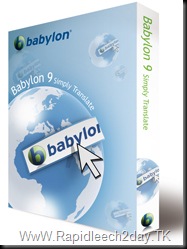 Get & Download Babylon 9 - Translation Software and Dictionary Tool with a 30% Discount! Get & Download Babylon 9 - Translation Software and Dictionary Tool with a 30% Discount!