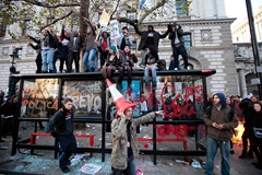 Britain Student Protest