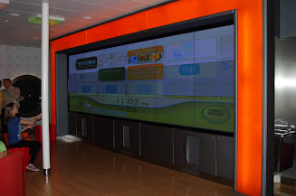 The Edge interactive screen