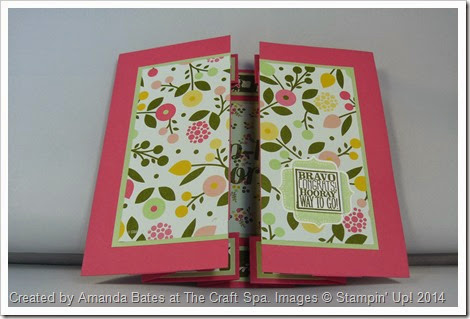 All Abloom Large Square Double Display Card , Amanda Bates at The Craft Spa (3)