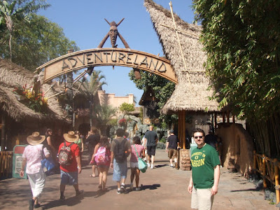 The Entrance to Adventureland...Next Stop, Indiana Jones