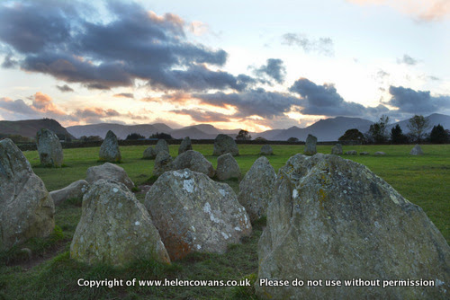 Castlerigg sunset