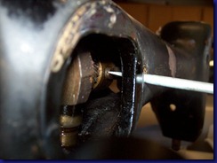 Removing screw Removing screw