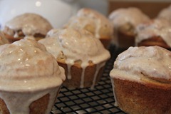 Glazed Chai Muffins