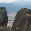 The valley from Meteora.