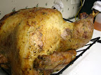 Producer Jennifer Sendrow prepared this turkey-with-all-the-trimmings feast on a houseboat in Amsterdam while celebrating with a crowd of fellow expats. They actually got the turkey from a kosher butcher who had just one turkey for sale that morning! Producer Jennifer Sendrow prepared this turkey-with-all-the-trimmings feast on a houseboat in Amsterdam while celebrating with a crowd of fellow expats. They actually got the turkey from a kosher butcher who had just one turkey for sale that morning!