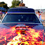 Halloween Hearse at Canadas Wonderland